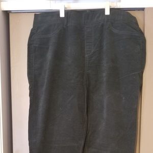 Limited high waisted corduroy flare